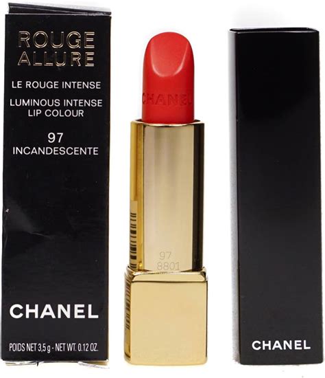 chanel incandescente 97 swatch|Chanel Incandescente Rouge Allure Luminous Intense Lip.